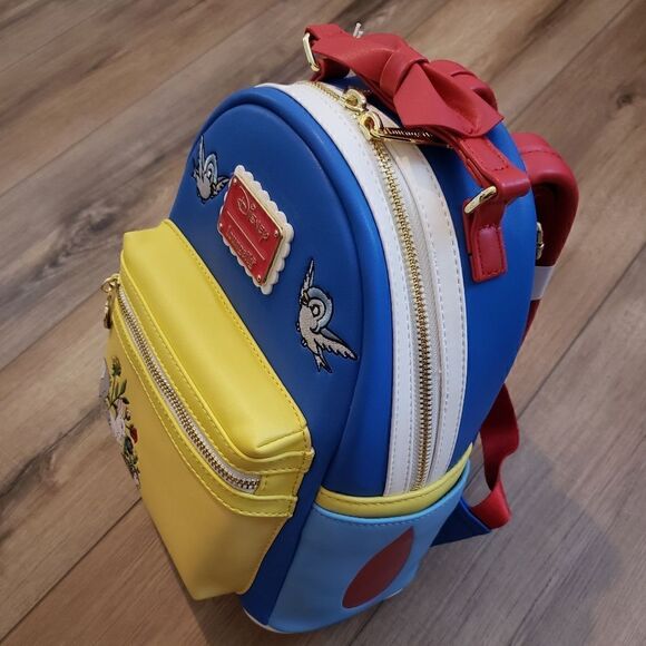 Loungefly Snow White 85th Anniversary Cosplay Mini Backpack NWT - Picture 9 of 11